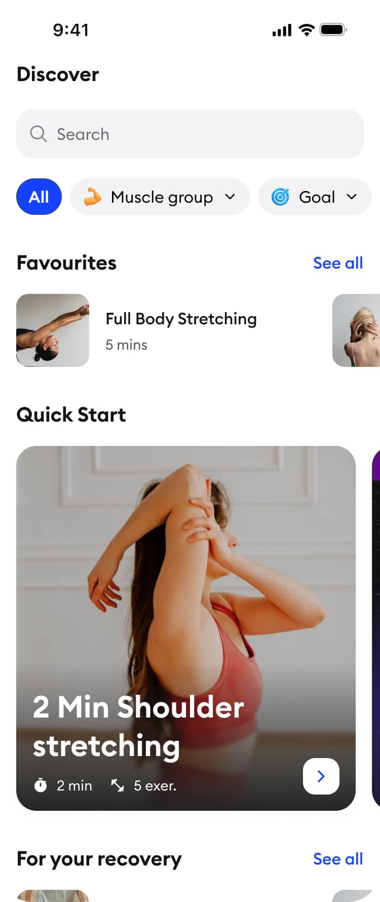 Workout library